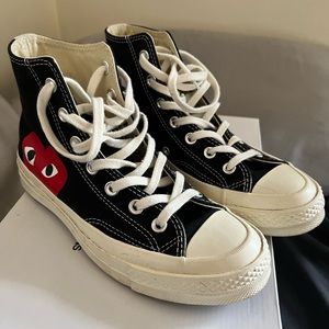 Comme Des Garçons Black Converse
